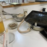 ホルモン千葉 - コースの基本セット（ビールは別）。