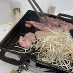 ホルモン千葉 - アブシン、ホホニク、ホソ、アカセンのタレ焼き開始!!