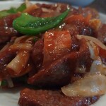 福菜 - 牛肉のオイスター炒め