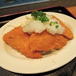 日本坂パーキングエリア（上リ） - まぐろフライ定食