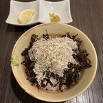 麺や でこ - 追加　お茶漬け220円