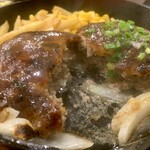 ステーキ&ハンバーグ 前田亭 - まさに♡肉汁の海に♡