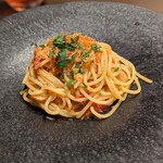 リストランテ コジィ コジィ - ズワイガニと板垣さんのトマトのパスタ