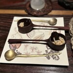 MAZ - ⑲マカンボ(ホワイトカカオ)の種のロースト、カカオ豆のムシラージのジュース