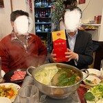 中國家常菜 臨蘭 麻辣火鍋館 - 美味しい火鍋と持ち込んだ白酒のマッチングが最高
