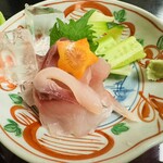 炭焼き うなぎ 喜多川 - 鯉の洗い