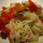 ｓｕｓｈｉ ｄｉｎｉｎｇ 鸞 - OptioA30：手延素麺を使った冷製カッペリーニ