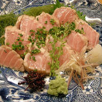 草庵 - マグロの炙り