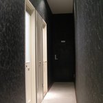 久留米ラーメン清陽軒 - トイレへの通路