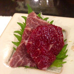 稲水器　あまてらす - 馬刺し