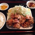Yakiniku Horumon Sakaba Fukuchan - からあげ定食