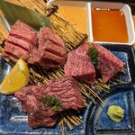 TOKYO焼肉ごぉ 3号店 - 究極厚切り3点盛り