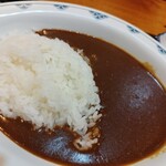 Miharu Shokudou - カレー。スパイシー過ぎず、好きな味♪このお店、夜は茅野市内なら送迎してくれる。つまり、お酒が飲めるんです！でもカレーが気に入ったから今度はランチに行こうかな？笑