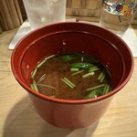 右江田 - 味噌汁