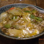 香楽園 - とろ玉たぬき丼