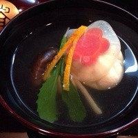 祇園ゆやま - 蟹の茶巾蒸し