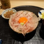 新ばし 星野 - おかか卵ご飯