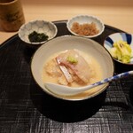 新ばし 星野 - 鯛茶漬け