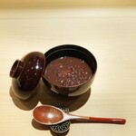 新ばし 星野 - ぜんざい