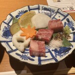 のど黒のあくび 御徒町店 - 和牛のステーキ