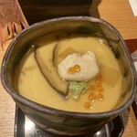 のど黒のあくび 御徒町店 - 白子の茶碗蒸し