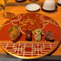中国料理柳城 - 焼き物入り４種オードブル