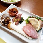 酒肴 ひで坊 - 前菜盛合せ