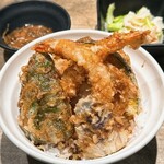 博多天ぷら たかお - 天丼（1400円）