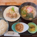 食事処 いま村 - 料理写真:うどん定食700円