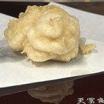 天冨良 麻布よこ田 - タラの白子