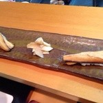 祇園ゆやま - 穴子握り