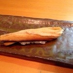 祇園ゆやま - 穴子握りアップ