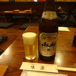 味楽 - 瓶ビール：６００円