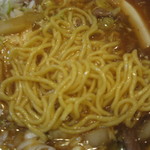 秀永 - 麺のアップ