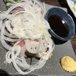 Himeji Yakitori Kidoriya - ひねたたき　650円　ひねどりのメニュー（以前はひねポンとひねじゃんの2種）はこれ一つに統一したみたい