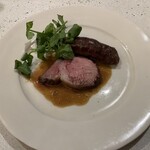 NALA - 犀川産天然イノシシのロースと自家製ソーセージ