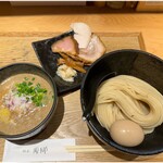 麺屋 周郷 - 煮玉子つけ麺 1250円