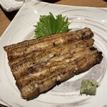 浜茂 - 白焼き、山葵醬油でさっぱりと