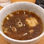 和渦製麺 - 醤油つけ汁