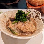 郷土料理ともん - からし菜をアクセントにすると旨さ倍増