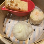 中国四川料理 民 本店 - 三種点心盛り合わせ