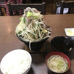 Shokujidokoro oshamambe - ジンギスカン定食（1200円）