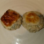 台湾美食　京華樓 - 海老ニラ焼き