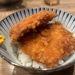 斗香庵 OJIMA - タレカツ丼¥220 ご飯少なめ仕様
