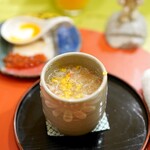 Shokudou Todaka - ズワイ蟹の茶碗蒸し