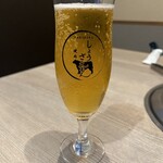 Yakiniku Shouzaemon - エビスビール