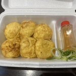 Awaji Sabisu Eria Kudari Sen Soto Baiten - 明石焼き　650円(税込)