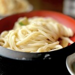 手打ちうどん 自遊席 - あぶり鴨汁つけ麺うどん