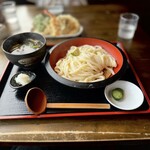 手打ちうどん 自遊席 - あぶり鴨汁つけ麺うどん