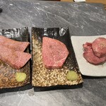 焼肉 山水 - キングカルビ、山水ブリアン、生タンごっちゃ盛り！